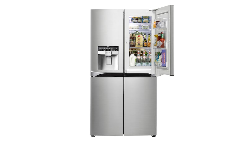 LG 906L Door-in-Door® French Door Fridge with Ice & Water Dispenser, GF-5D906SL